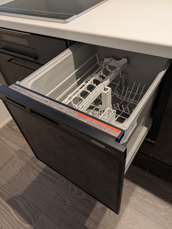 ビルトインの食洗器がついています