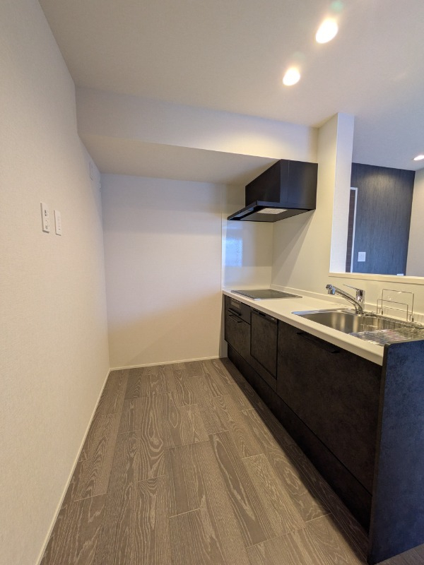 別角度のキッチンです