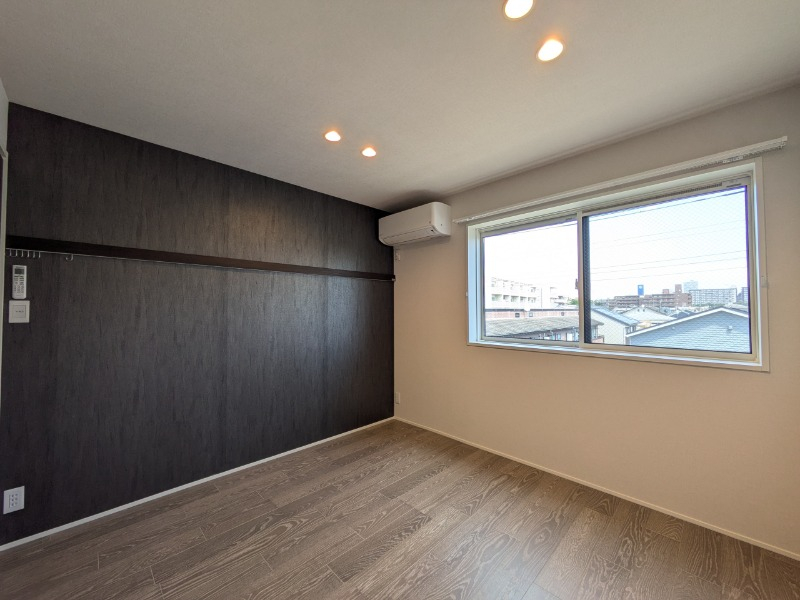 アクセントクロスがおしゃれですね