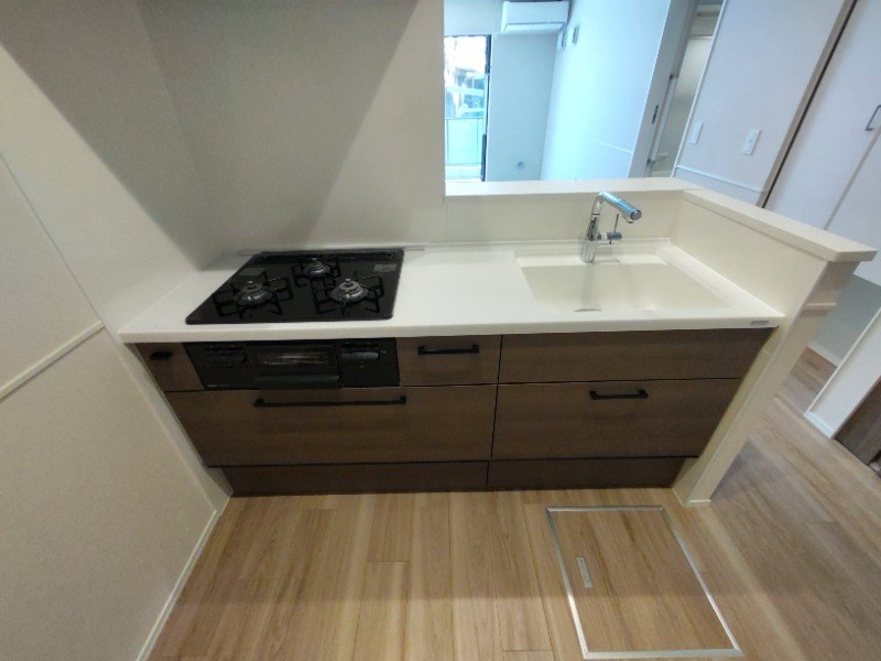 使いやすいカウンターキッチン