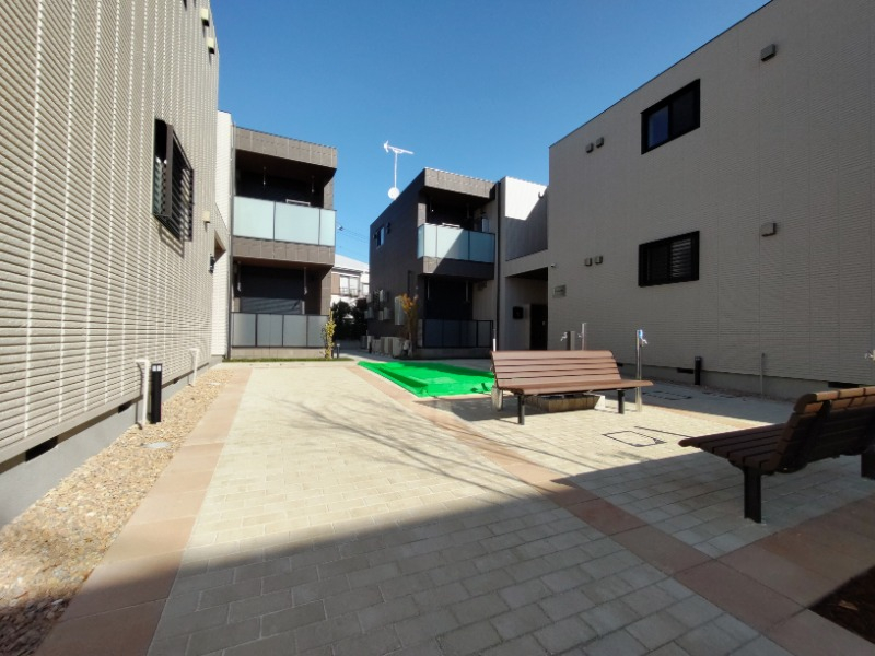 公園のような雰囲気があります