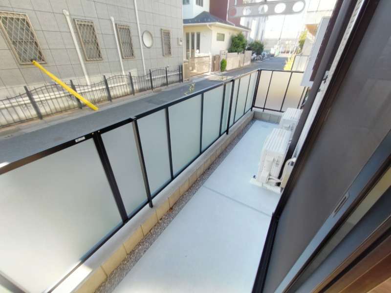 洗濯物も十分干せそうです