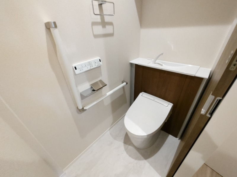 清潔感のあるトイレは気持ちが良いですね