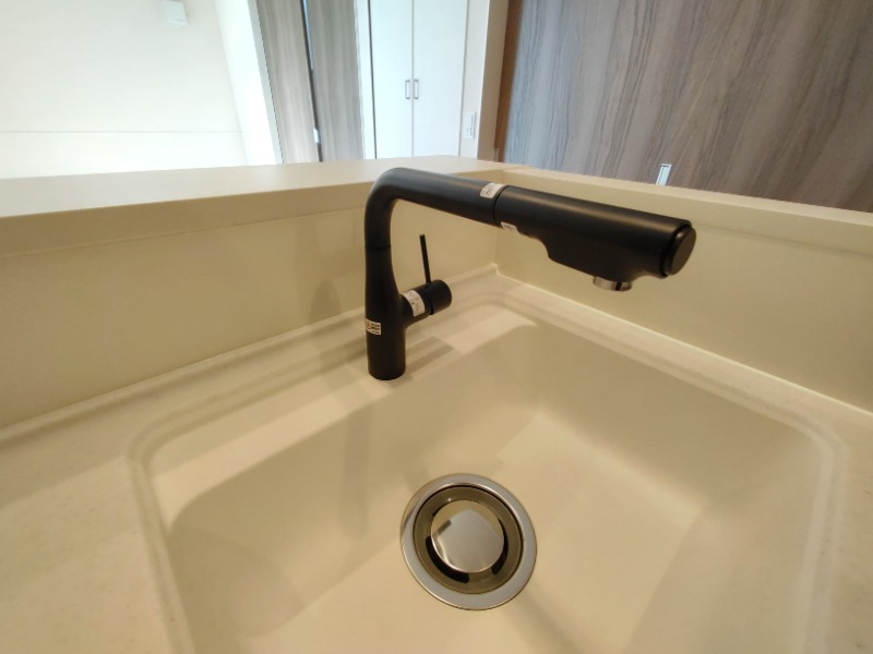 キッチン水栓がおしゃれです