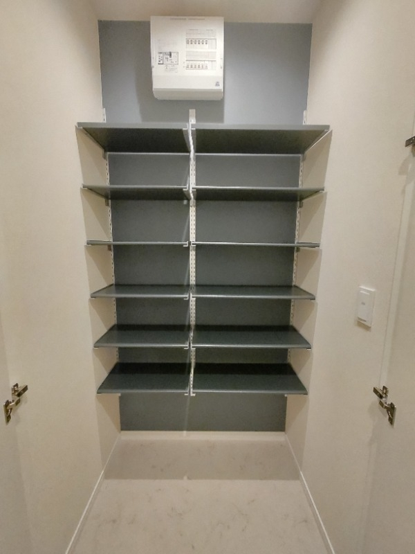 玄関収納も大容量です