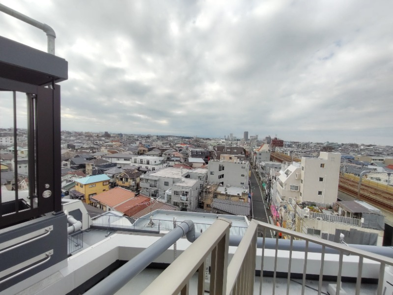 遠くまで遮るものがなく眺望◎