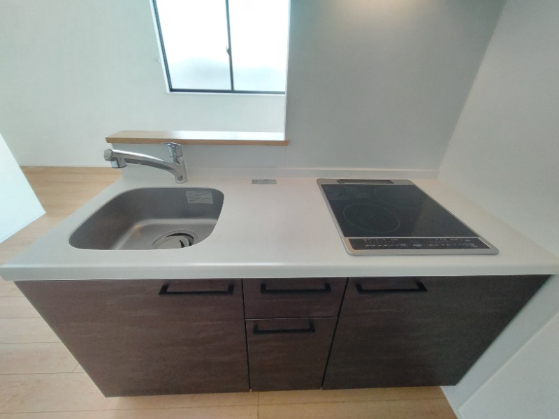 IH2口のシステムキッチン