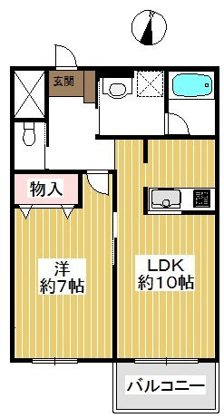 南向きで日当たりも期待できそう。
