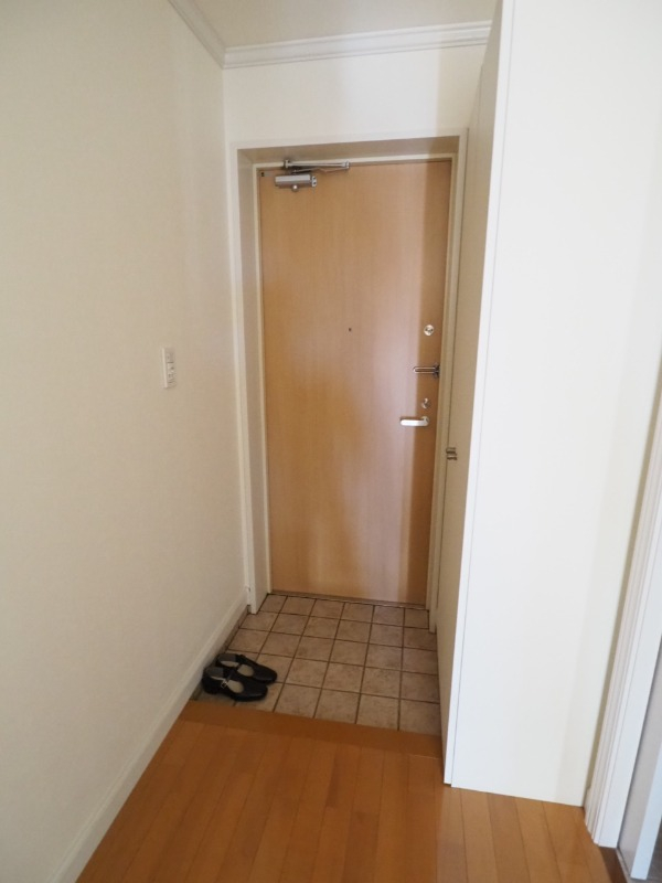 出入りもしやすい玄関。これは別部屋の写真です。
