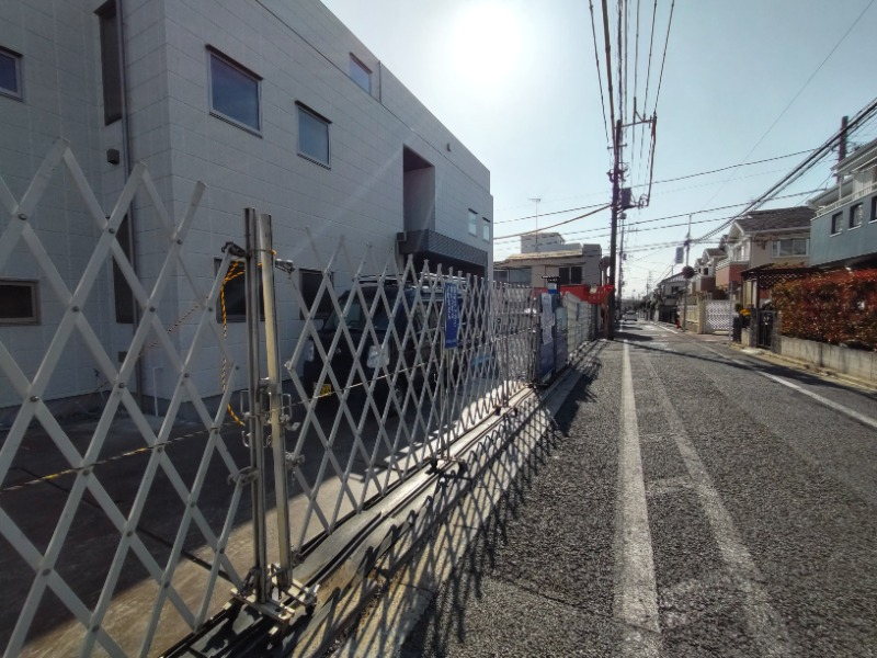 前面道路になります