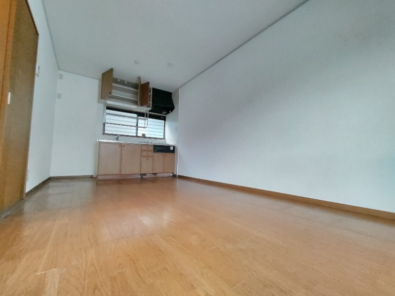 奥行きの感じられるリビング