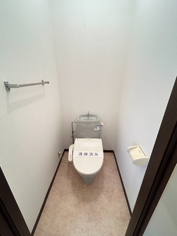 清潔感のあるトイレ