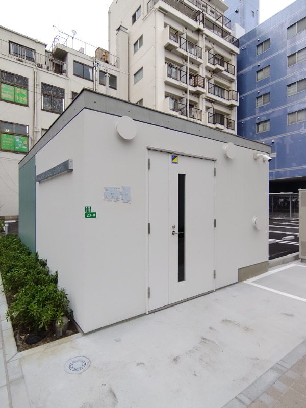 敷地内ゴミ置き場完備