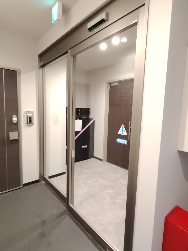 オートロック付き