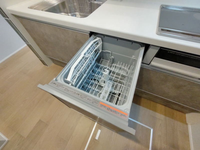 ビルトインの食洗器は嬉しい設備ですね