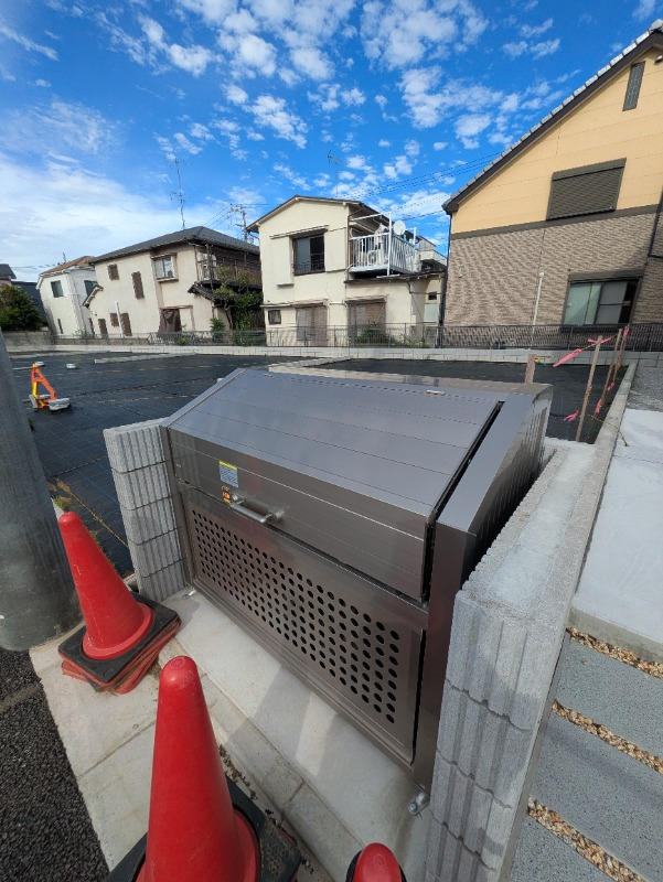 共用部のゴミストッカー