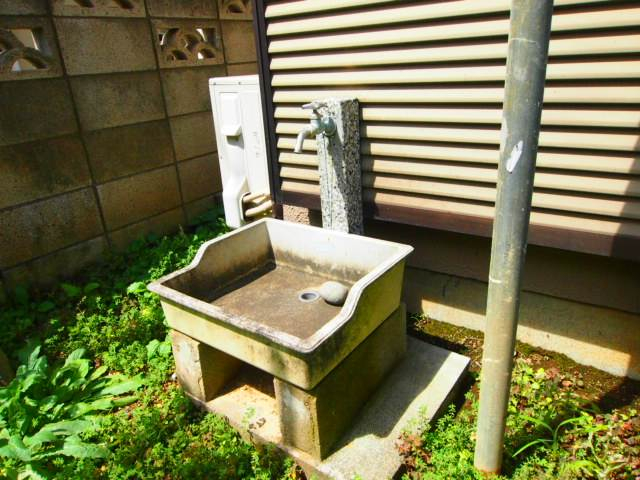 外には水栓もありますので便利です