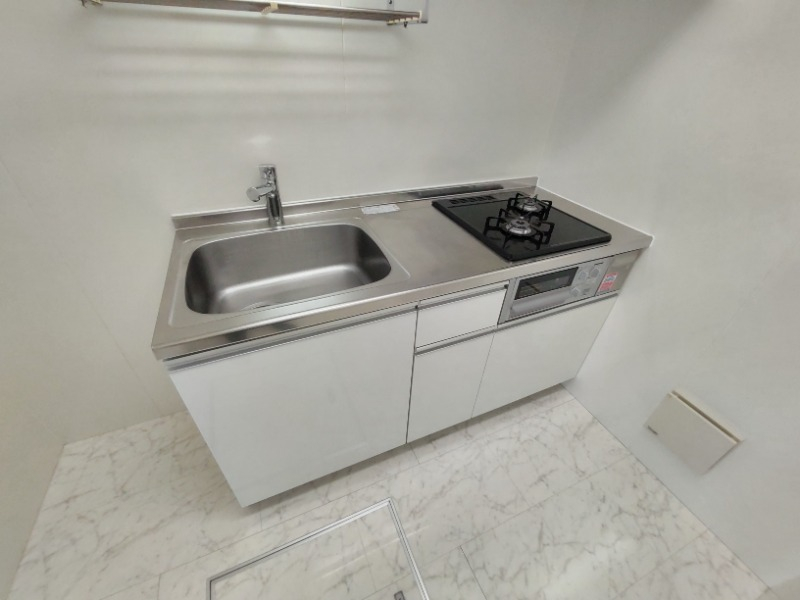 2口ガスコンロ＆グリル付き　※別部屋参考写真