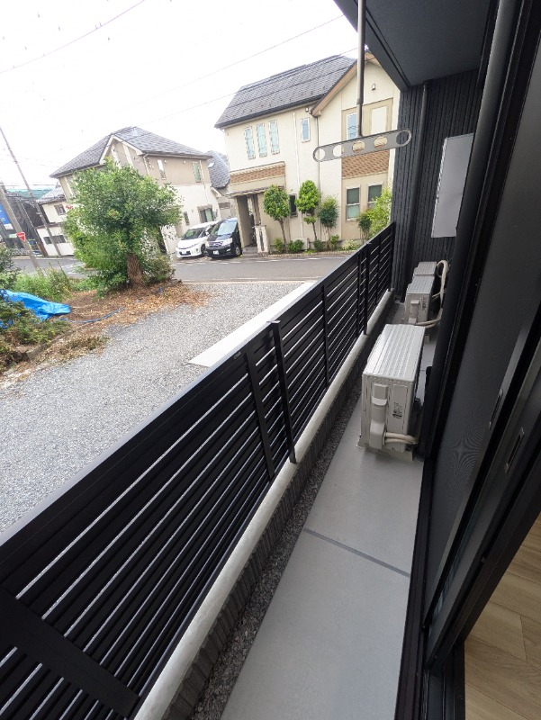 奥行あるバルコニーは外干しも◎