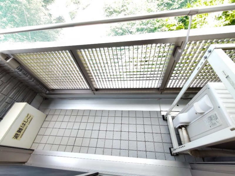 外干しも可のバルコニー ※別部屋参考写真