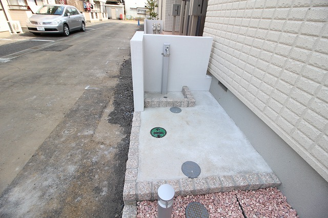 ペット足洗い場