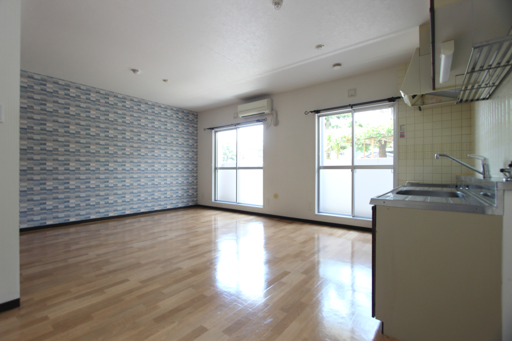 開放的なLDK13.5帖