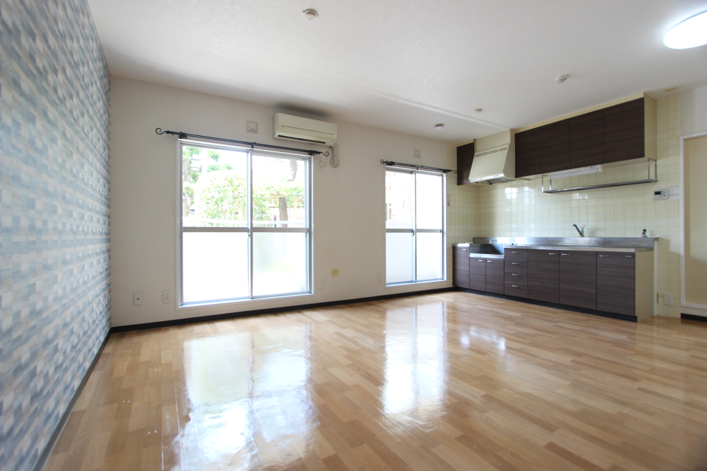 開放的なLDK13.5帖