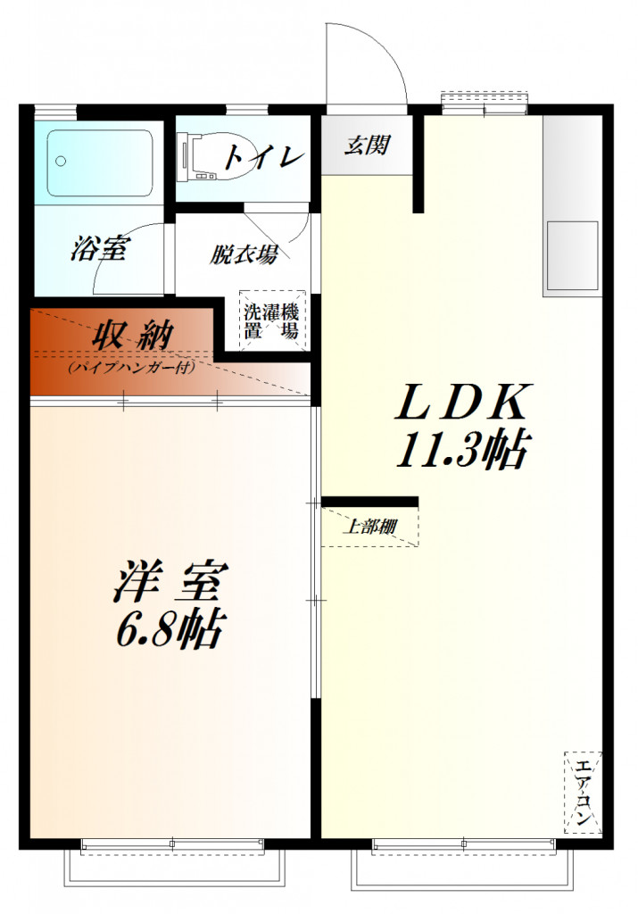 使いやすい１ＬＤＫタイプにリノベーション♪