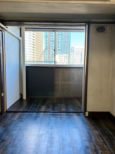 洋室３　床新規貼替