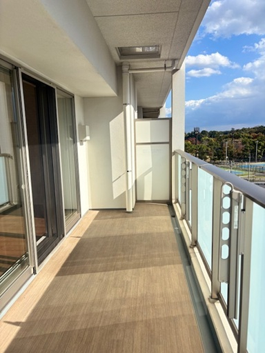 南側バルコニー