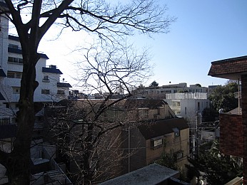 ベランダからの景色もいいです