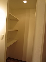 沢山の物がしまえてしかも人目にもつきません