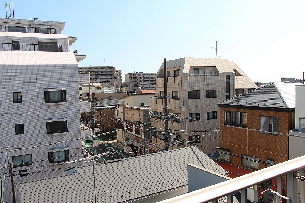 ベランダからの景色です