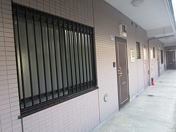 共用廊下です。