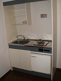 ◆キッチン◆　ミニ冷蔵庫付