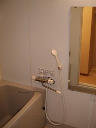 ◆浴室◆　便利なサーモスタット付混合水栓