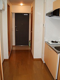 ◆キッチン内◆　幅が広い通路には食器棚など設置できます