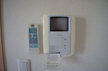 TV付きモニターホンです。