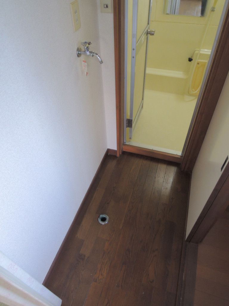 室内洗濯機置場！