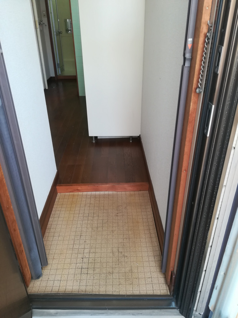 玄関入口です！