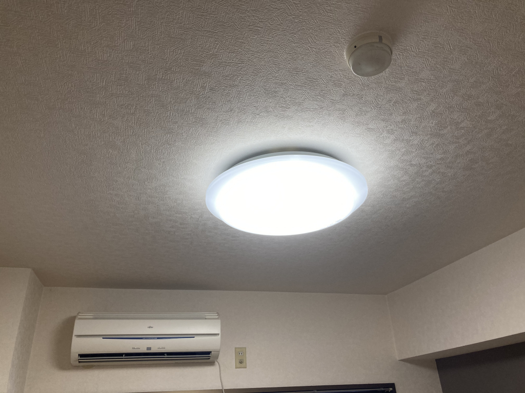 照明器具、火災警報器付！