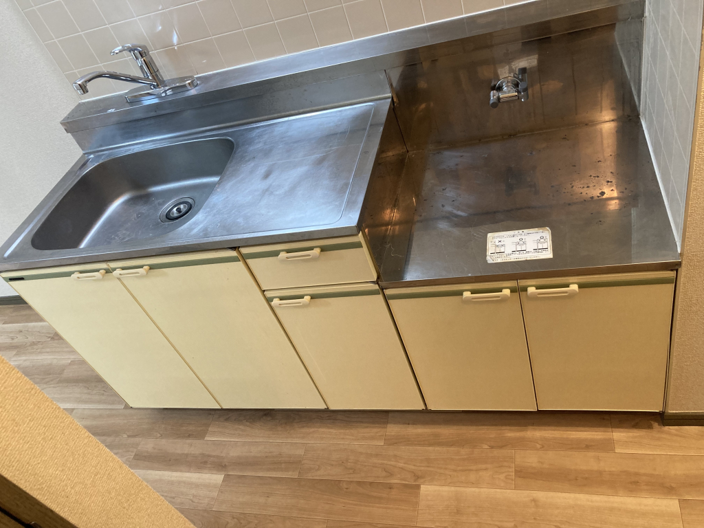 2口ガスコンロ設置可です！