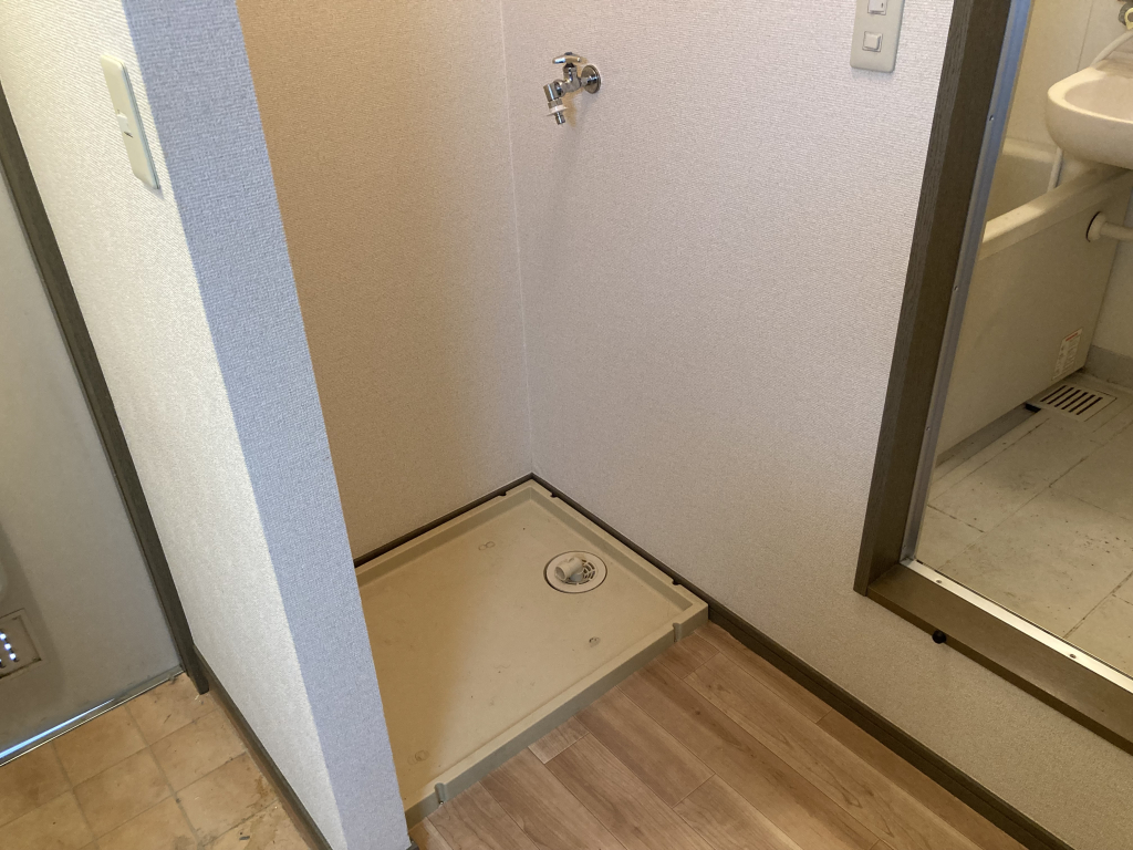 室内洗濯機置場！