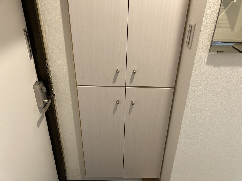 シューズボックス完備！