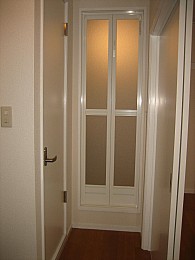 浴室入口です！