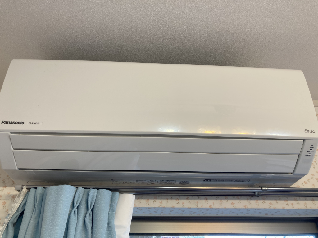 エアコン付です。