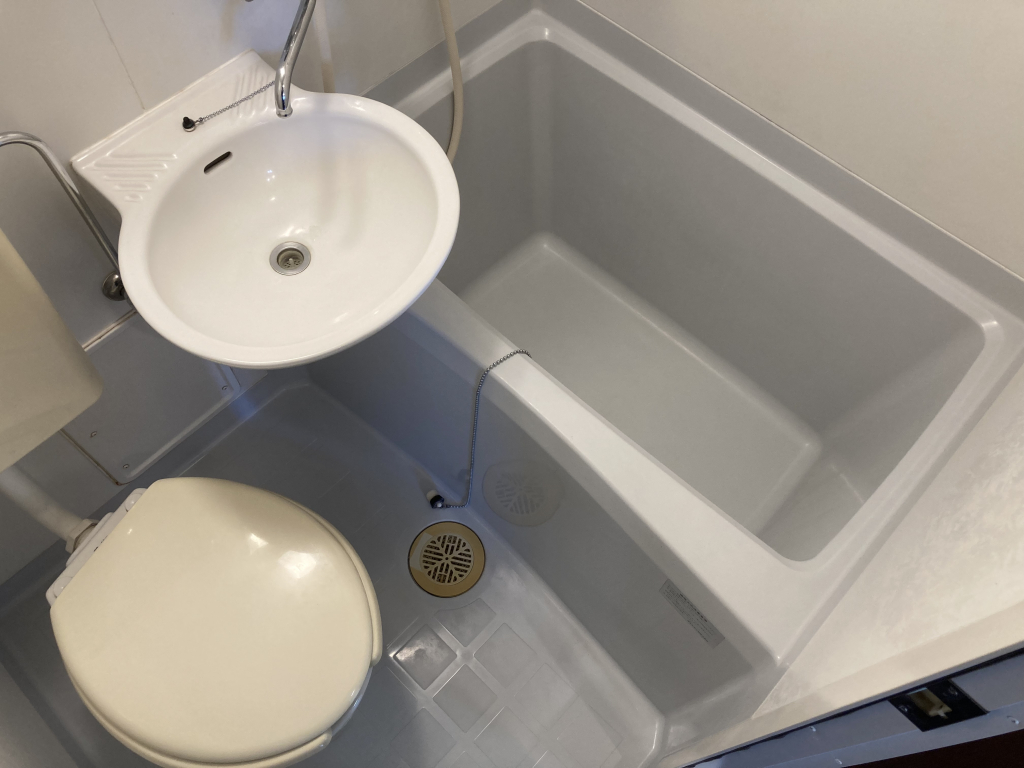 ゆったりした浴室内です！