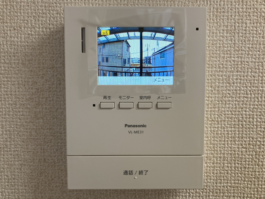カラー液晶モニターホン！(録画機能付です！）