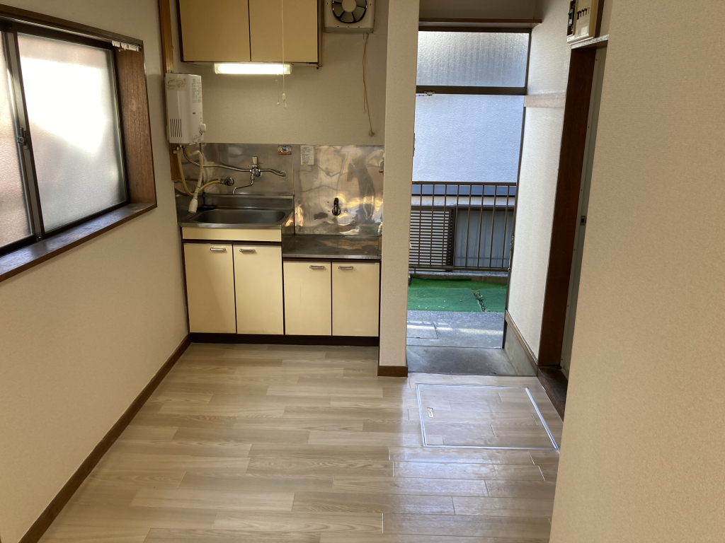約5帖余裕のダイニングキッチンです！