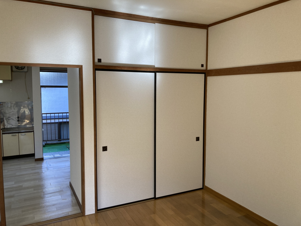 1間の収納クローゼット完備！